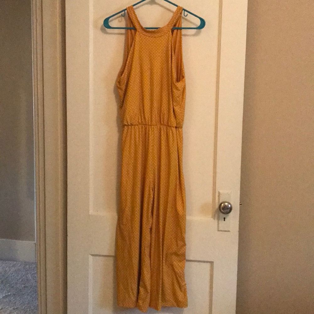 Romper with cropped legs